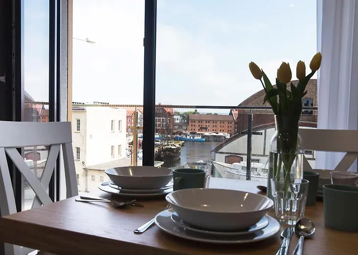 Przy Porcie - Z Aneksami Kuchennymi 公寓式酒店 乌斯特卡