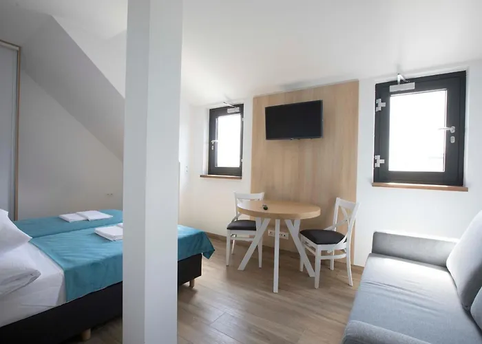 公寓式酒店 Przy Porcie - Z Aneksami Kuchennymi